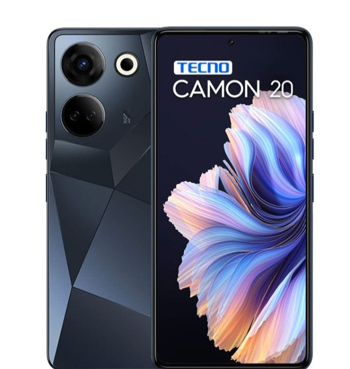 Tecno Camon 20 (CK6) 6.67" 8GB RAM/256GB ROM Android 13 -Black