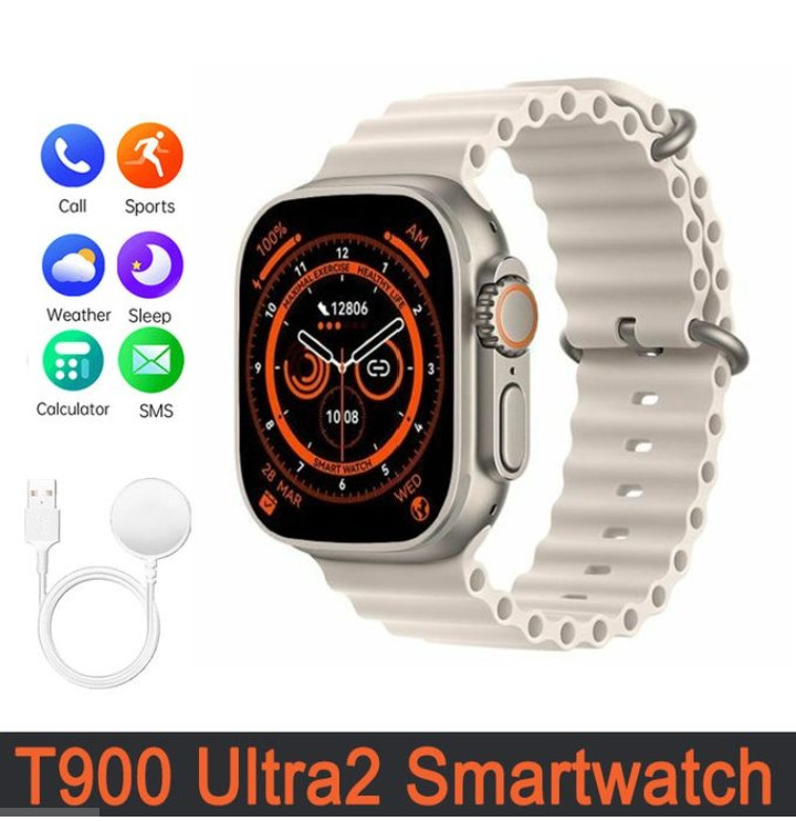 T900 Ultra2 Smart Watch 2.19-inch High Bluetooth Call Intelligent IP67 Waterproof