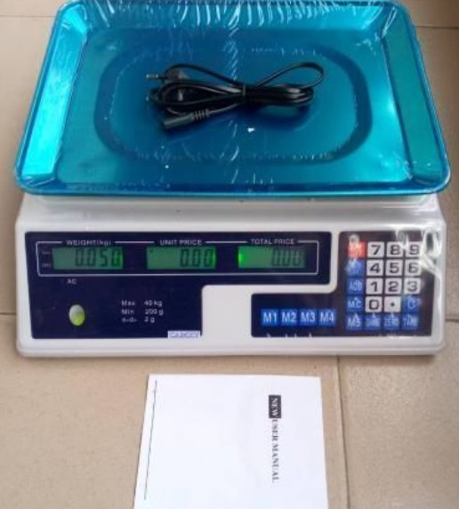 Camry Digital Weighing Scale - 30KG-40KG