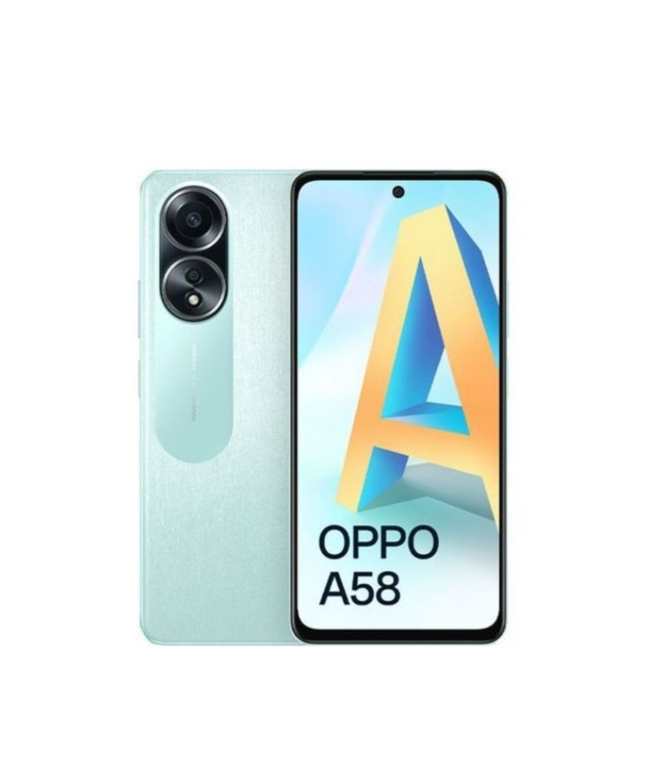 Oppo A58 - (6GB RAM, 128GB ROM) 4G - Dual Sim - 5000mAh -