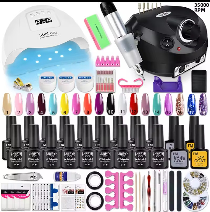 Professional gel nail kit